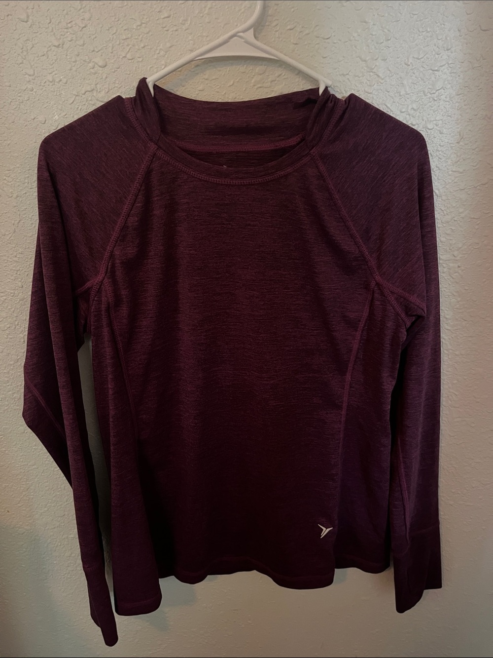 Old Navy Long Sleeve Tee in Plum